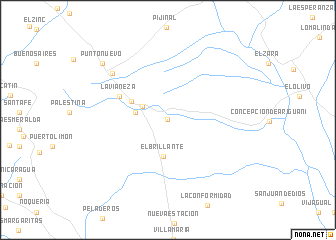 map of Hacienda Montevideo